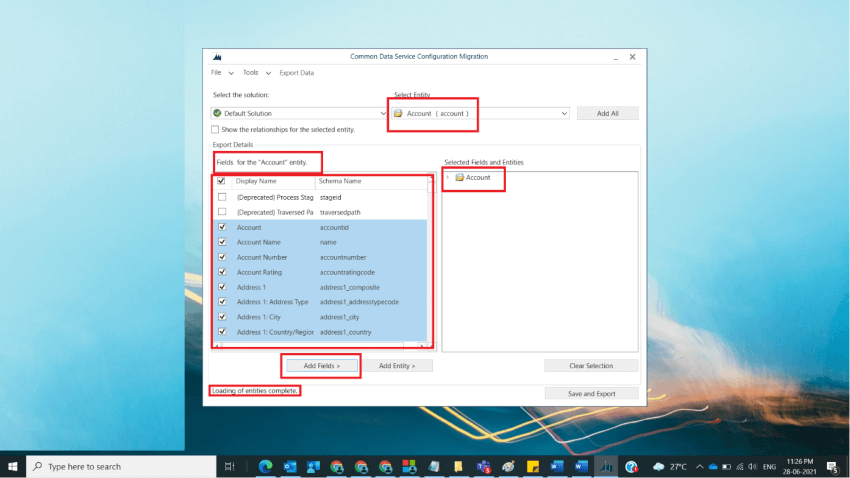 Prepare Dynamics D365 CRM Data File using Data Migration Utility